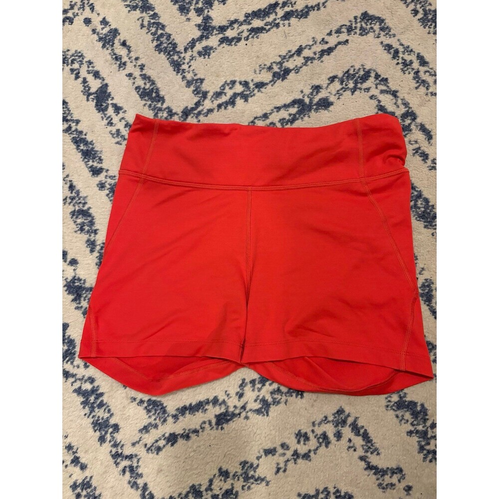 Hot Pink/Red Outdoor Voices Spandex Bike Shorts